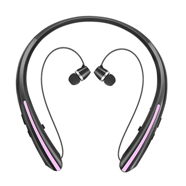 Langattomat Bluetooth-kuulokkeet mikrofonilla, niskapanta, urheilu, keltainen