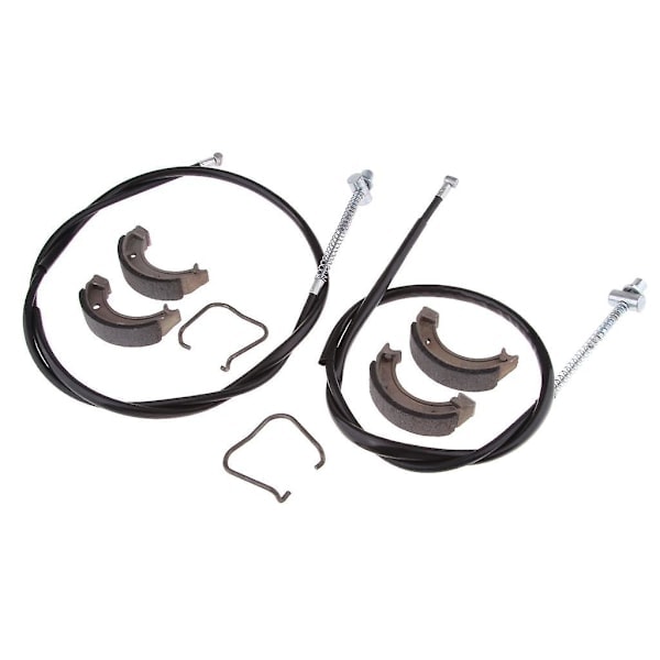 Fram- och bakbromsvajer & bromsbackar för Yamaha Pw Py 50 Py50 Pw50 Peewee50