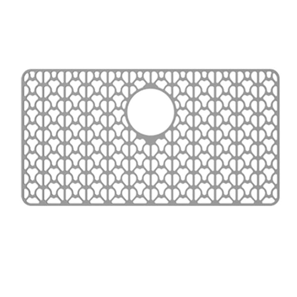 Silikone Vaskebeskyttere til Køkkenvask, 66 cm x 35 cm Vaskemåttegitter til Bund af Rustfrit Stål