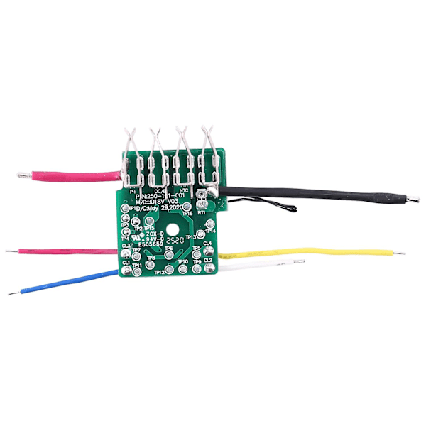 XJ-Li-ion Batteriladdningsskydd Kretskort PCB För Svart 20v Lb20 Lbxr20 Elverktygsbatteri