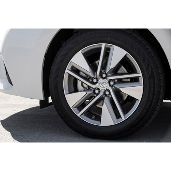 4-pack - Toyota Hubcaps / Wheel Hub Emblems - B Silver 62mm - Silver (matt)