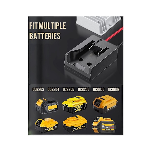XJ-Spänningsreducerare Omvandlare & Strömhjul Adapter Inverter Regulator För Golfbil RC Bil Lastbil Lampa