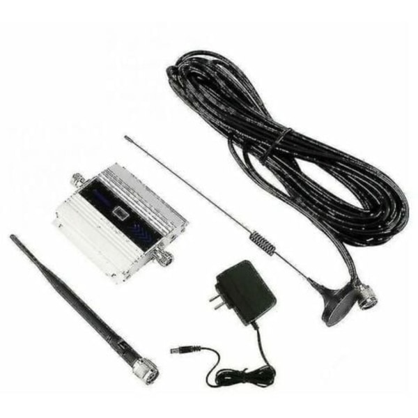 GSM 900MHz Signalforstærker Repeater 2G 3G 4G Mobilforstærker LTE DCS 1800 2100 Til Mobiltelefon - EU
