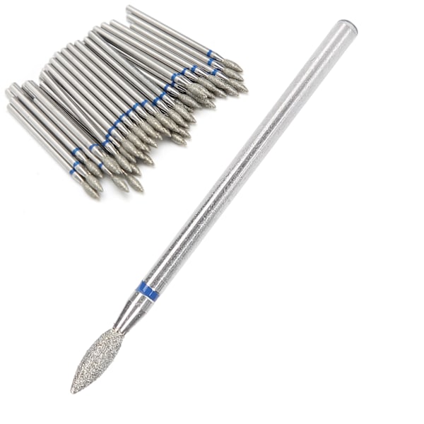 XJ-50 st Nagelkonst Elektriska Filborr Bits Ersättning Manikyr Pedikyr Kit 5 Storlekar