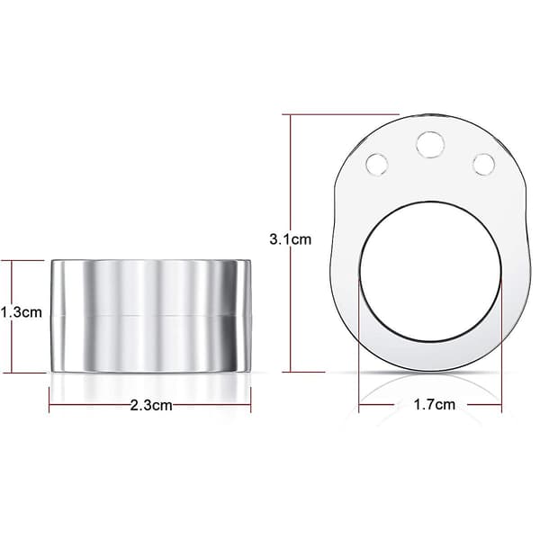 6 pcs Door Handle Wall Protectors, PVC Door Handle Buffer Walls