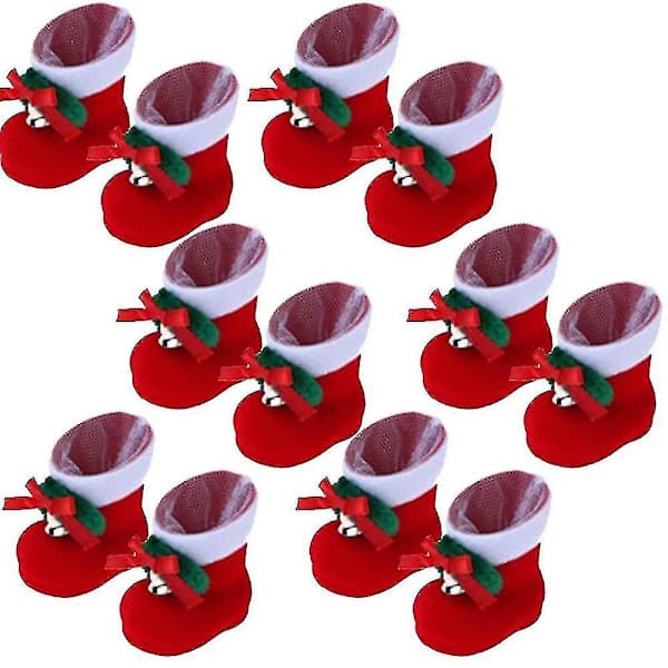 12 Pieces Christmas Decorations, Christmas Hanging Decorations with Christmas Patterns