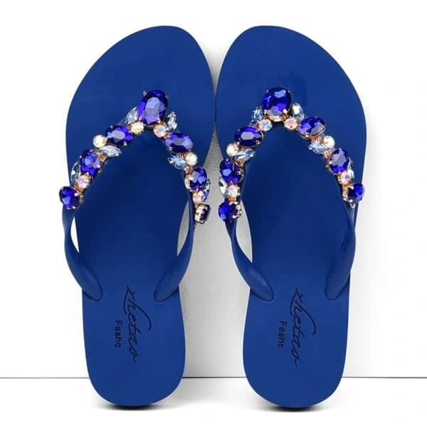 Kristallsandal Kedja Bikini Kopplingar 6