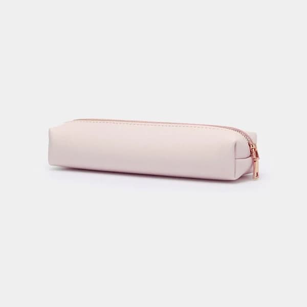 PU Penaali Nahkainen Kynälaukku BEIGE Beige