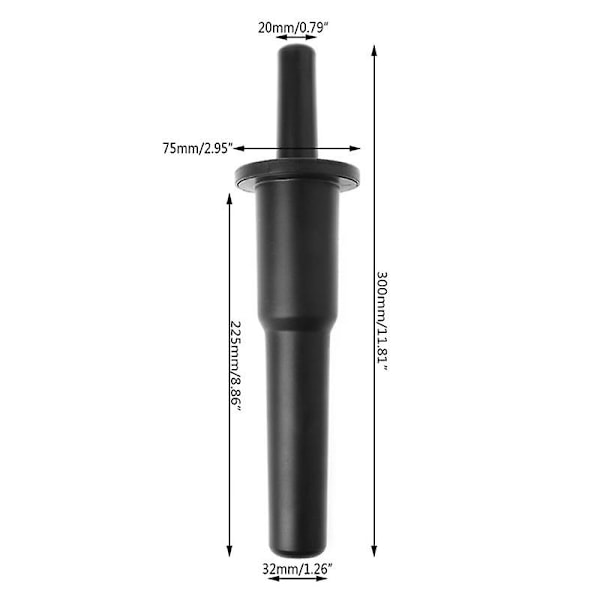 XJ-Blenderdel til Blendermixerbeholder Lav Kan Køkkenblender Juicepress Reservedele 30CM