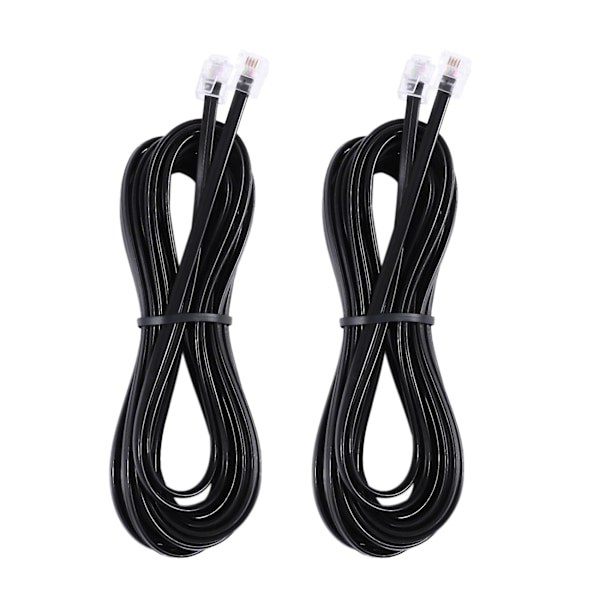 XJ-2x Rj11 6p4c Telefonkabelledning Adsl Modem 5 Meter