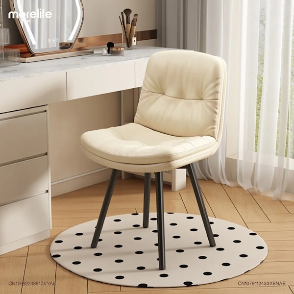 Lätt Lyx Sminkstol Nordisk Stil Sovrum Sminkpall Minimalistisk Modern Enkel Hem Skor Byta Pallar Möbler K01