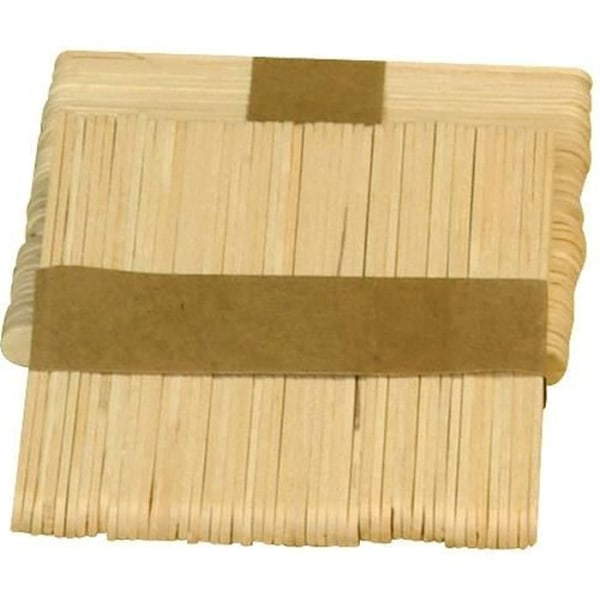 XJ-Træpinde - Kreative frø - 113 mm - 300 stykker - Brun - Blandet