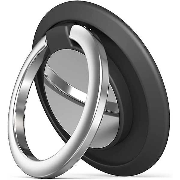 Smartphone Ringfingerhållare, 360° Roterbar, För Enklare Enhandsgrepp 2-pack