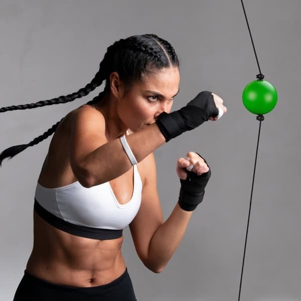 XJ-Boxning med reflexbollar