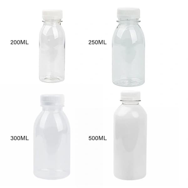 5 KPL Tyhjiä pulloja Säilytyspullo 250ML 250ML