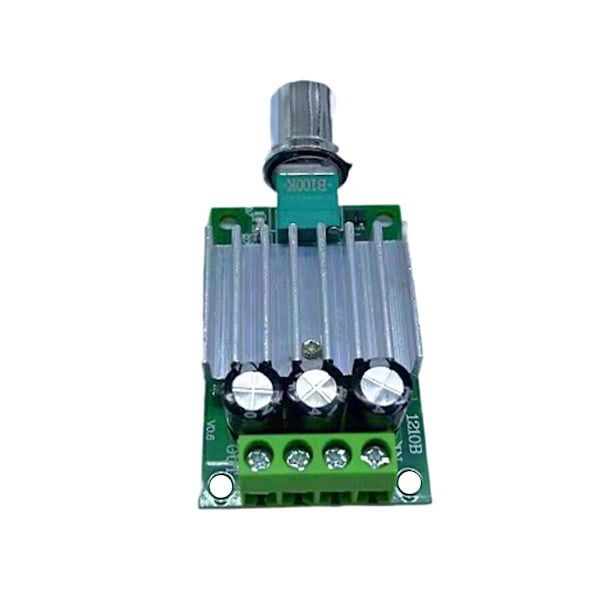 XJ-PWM DC-motorhastighetsregulator 12V 24V 10A Justerbar hastighetskontroll Dimmerbrytare för fläkt