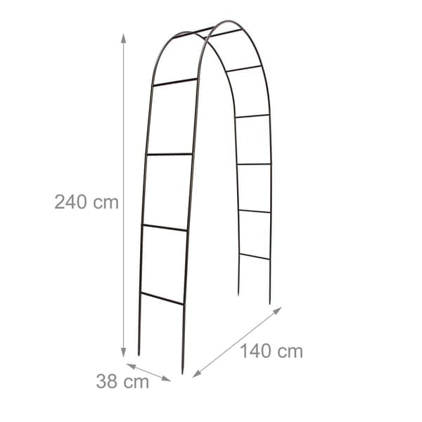 XJ-Rosebue hage 240 cm