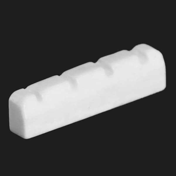 Sadel til 4-strengs bas (38 X 6 mm, ubleget)