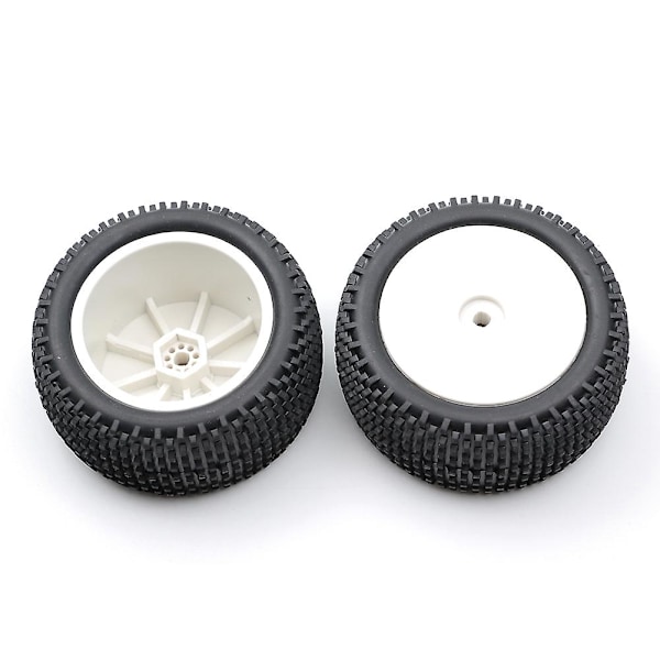 XJ-4 stk. 90mm 1/10 Rc Offroad Buggy Bil Gummidæk Hjul Dæk Til 144001 144010 124019 104001 Hpi
