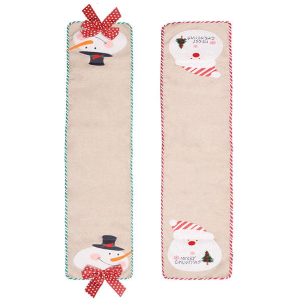 Julepynt Juleferie Blonde Bordløber Dekoration Bord Blomster Bordløber Julemand