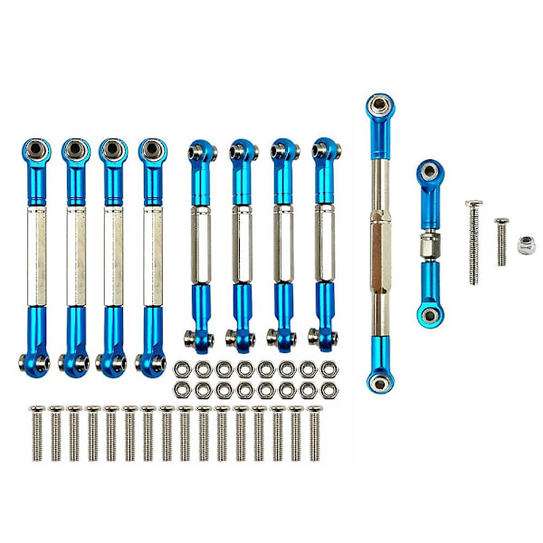 XJ Metallstyrestagsett for C14 C24 C24-1 B14 B24 1/16 RC Bil Oppgraderingsdeler Tilbehør