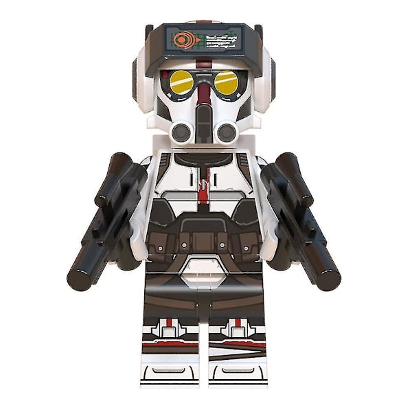 8 stk. Star Wars Rex Jesse Clone Force 99 Wrecker Hunter Minifigur Samlede Mini Byggeklodser Actionfigurer Legetøj Børn Gave