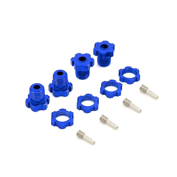 XJ-4st Metall 17mm Splined Hjul Hex Nav Adapter 5353 För E- E- T- 3.3 Summit Xo-1 Uppgraderingsdelar,2