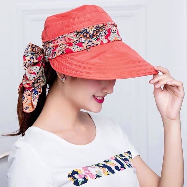 Solhat Anti-UV Solhat ROSA RØD Rose Red