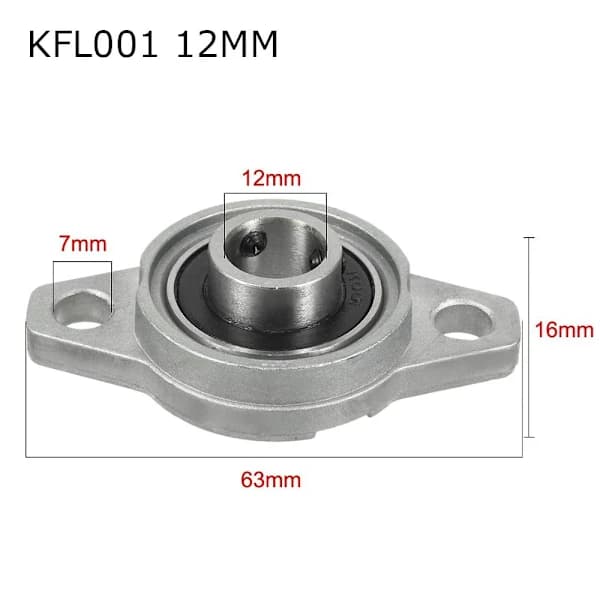Kullagerbock Trycklager KFL005 25MM KFL005 25MM KFL005 25MM