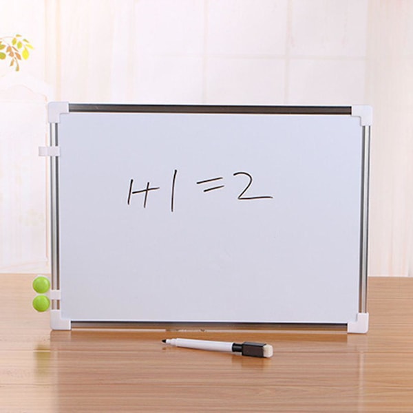 XJ-Dobbeltsidet Whiteboard - Magnetisk