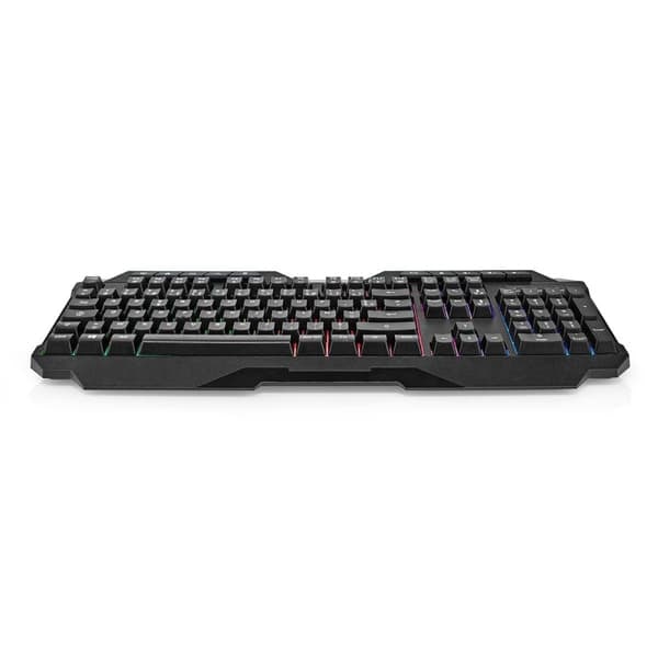 XJ-Langallinen pelinäppäimistö | USB Type-A | Kalvonäppäimet | LED | AZERTY | FR-asettelu | USB-virta | Virtajohdon pituus: 1,30 m | Multimedia