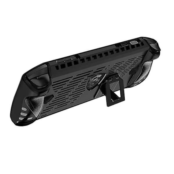 Protective Case for MSI Claw Gaming Handheld, Soft TPU Shockproof Anti-Slip Cover with Foldable Stand for MSI Claw Accessories