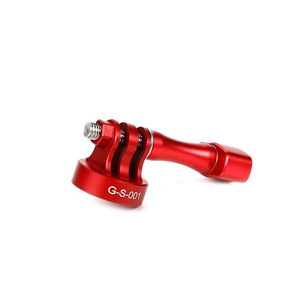 XJ-For Tillbehör Konverteringsbas Portabel Action Kamera Adapter, röd