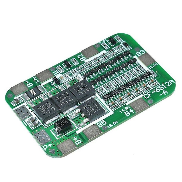 XJ-2st 6s 15a 24v Pcb Bms Laddare Skyddskort För 6 18650 Li-ion Litium Battericell Modul Diy