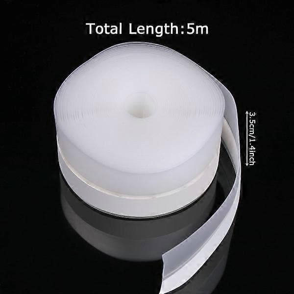 5m Silikonlist Dørtetning White