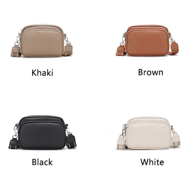 Crossbody Taske Skuldertaske SORT Sort