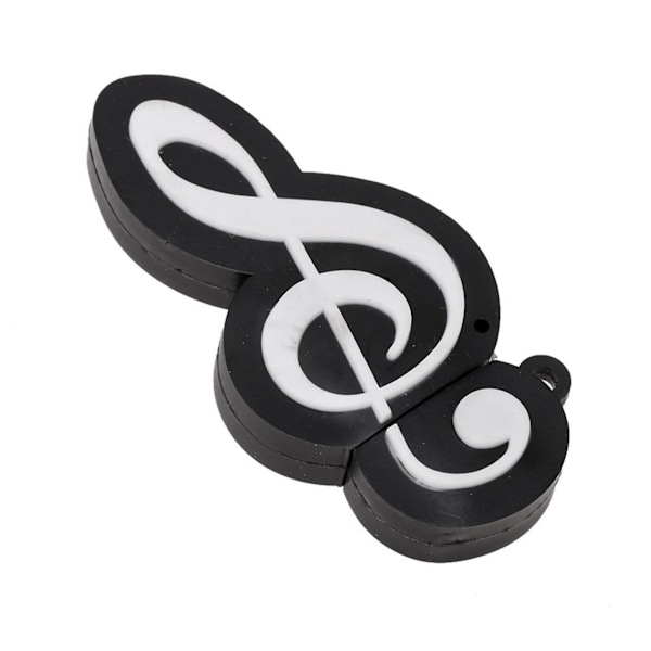 XJ-2x USB 2.0 Stick Söt Tecknad Minnessticka Musiknoter Symbol USB 2.0 Minne Extern USB Flash Dri