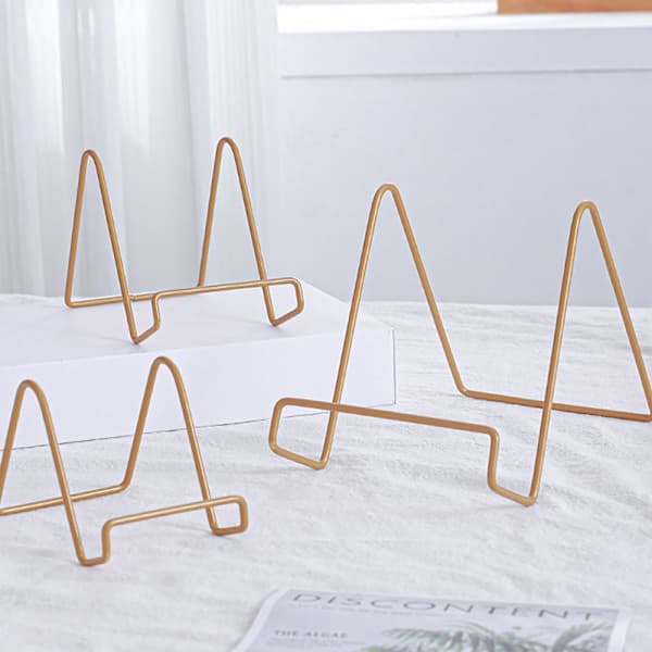 5-pack Tallriksställ Bildramställ GULD LITEN GULD