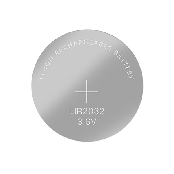 XJ-Mini-knappcellelader Lader praktisk Lir2032 2025 og 2016 kalkulatoralarmbatteri