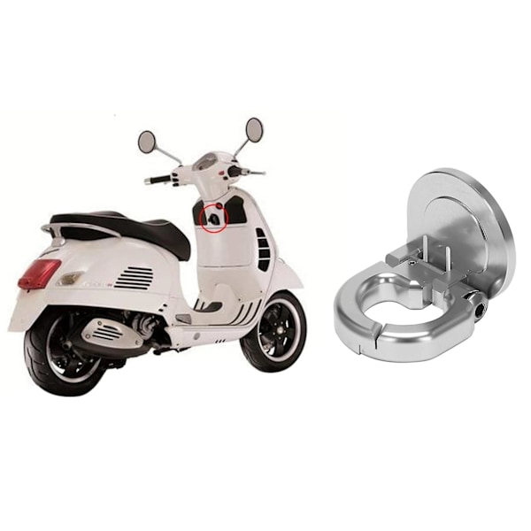 XJ-Motorcycle Front Værktøjskasse Krog Hjelmkrog Motorcykelkrog Til Gts 300 300/ie Gts300 2019 Sort