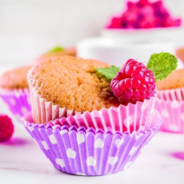 XJ-Muffinsformer 200-pakning: Perfekt for mini-cupcakes og konfekt