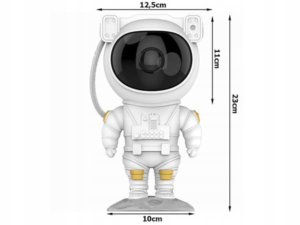 Galaxy Lamp Astronaut - Star Projector with LED and Remote Control 600