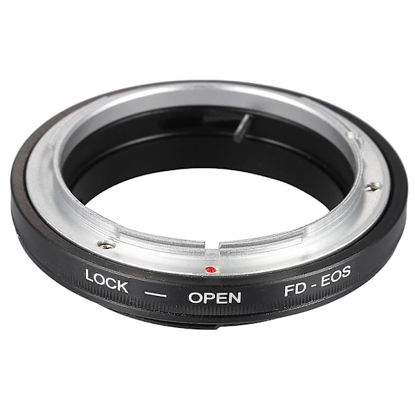 FD-EOS objektivadapterring for Canon FD-objektiv til EOS-objektiv
