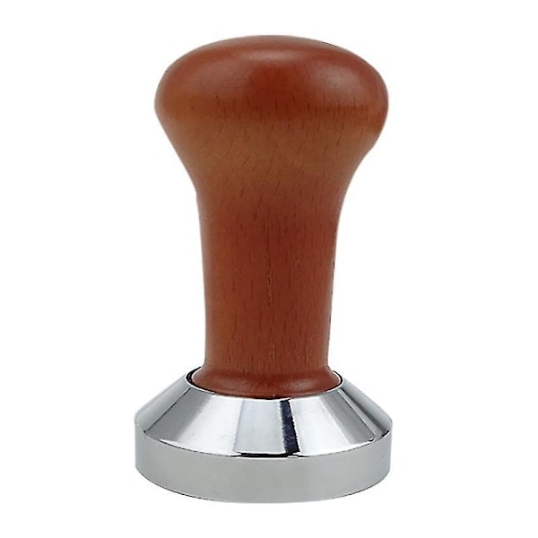 XJ-51mm Espresso Tamper i Rostfritt Stål 304 Fjäderkaffe Pulver