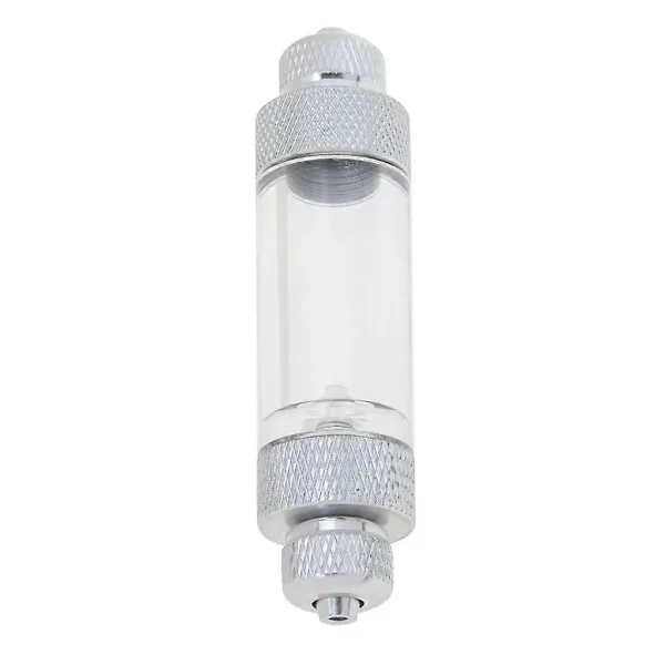 {xjxj}Akvarium Kontraventil-Regulator Diffuser CO2 Bobletæller Dobbelt Hoved