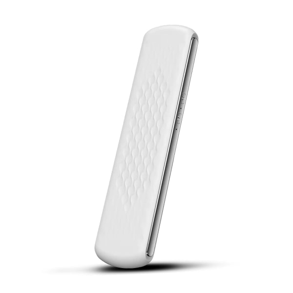 Kuddhøgtalare, Benlednings Stereo Trådlös Bluetooth för Sömn, 3D Vitt Brusljud, Perfekt för Sidosovare med Sömnlöshet Vit