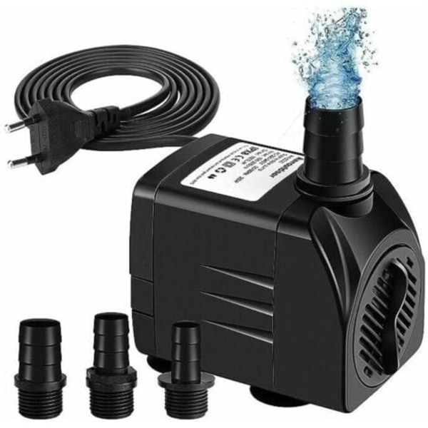 Dränkbar Vattenpump Akvariumpump 1800L/H 30W