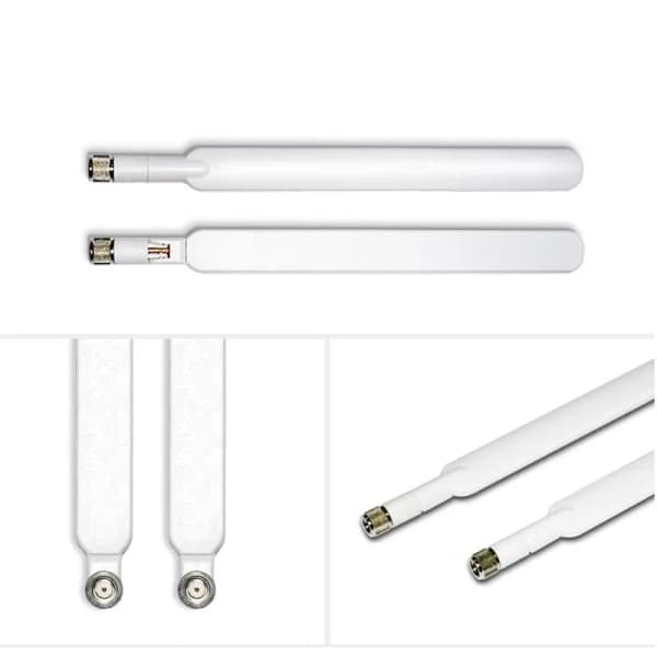 Huawei B525 B535 B310 B315 4G Extern Antenn, 2-pack, Vit