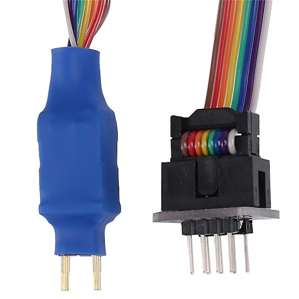 XJ-Soic8 Sop8 Test Clip Probe Line För Eeprom 93cxx/25cxx/24cxx (b)