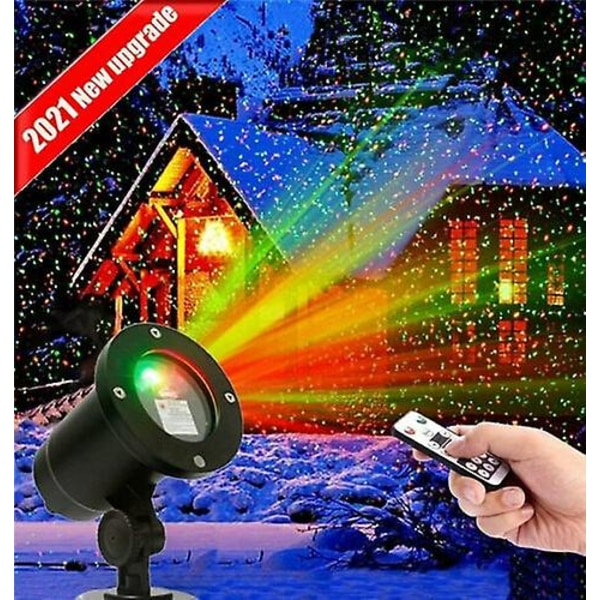 XJ-Jul LED-projektor för utomhusbruk - Julbelysning